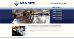 Desktop Screenshot of mainsteel.com